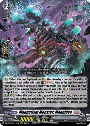 Magnetism Monster, Magnides (DZ-SS15/010EN) (DZ-SS15)