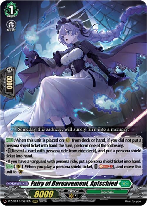 Image for Fairy of Bereavement, Aptschied (DZ-SS15/021EN) (DZ-SS15) - Cardfight Vanguard