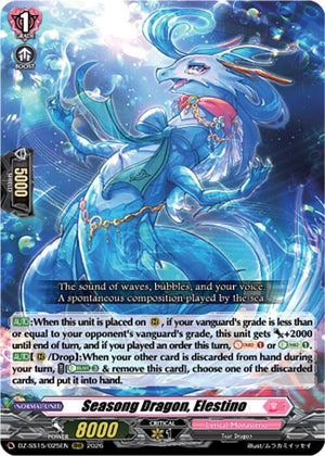 Seasong Dragon, Elestino (DZ-SS15/025EN) (DZ-SS15)