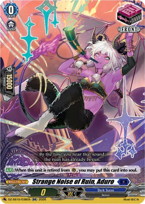 Image for Strange Noise of Ruin, Aduro (DZ-SS15/038EN) (DZ-SS15) - Cardfight Vanguard