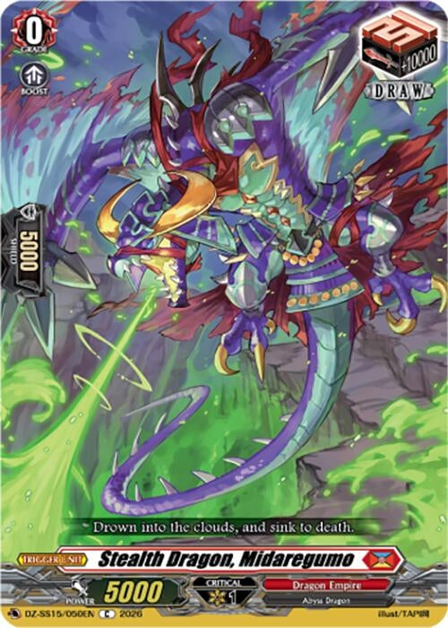 Image for Stealth Dragon, Midaregumo (DZ-SS15/050EN) (DZ-SS15) - Cardfight Vanguard