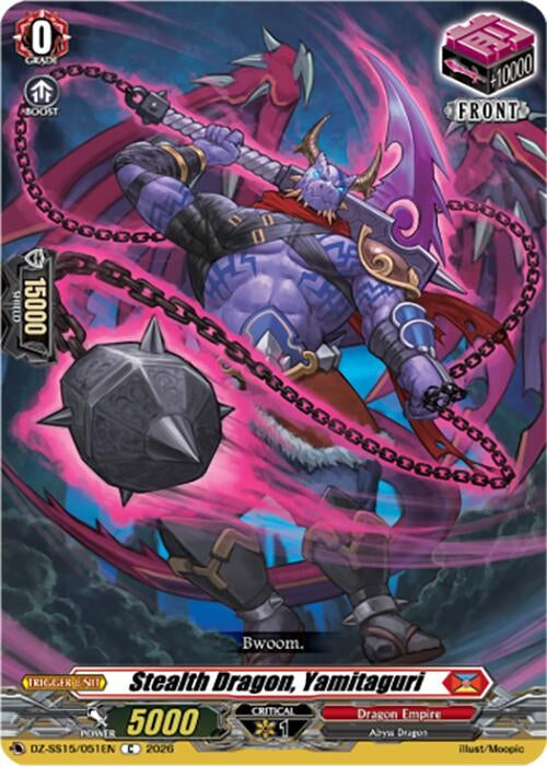 Image for Stealth Dragon, Yamitaguri (DZ-SS15/051EN) (DZ-SS15) - Cardfight Vanguard