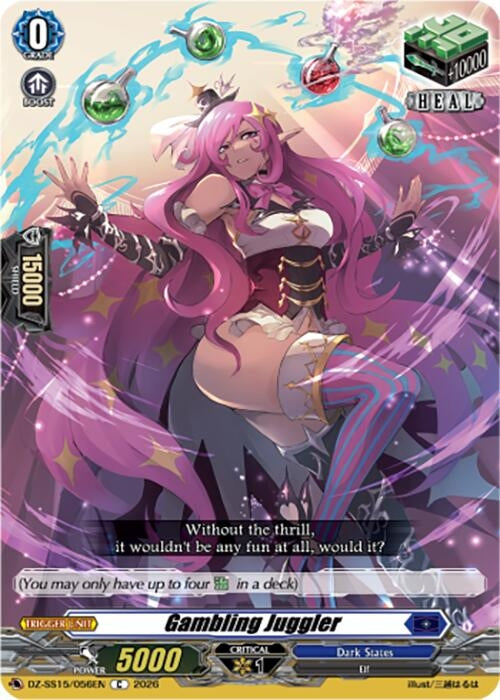 Image for Gambling Juggler (DZ-SS15/056EN) (DZ-SS15) - Cardfight Vanguard