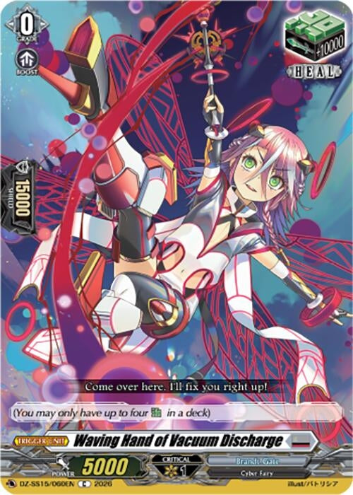 Image for Waving Hand of Vacuum Discharge (DZ-SS15/060EN) (DZ-SS15) - Cardfight Vanguard