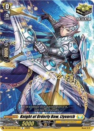 Knight of Orderly Bow, Llyvarch (DZ-SS15/061EN) (DZ-SS15)