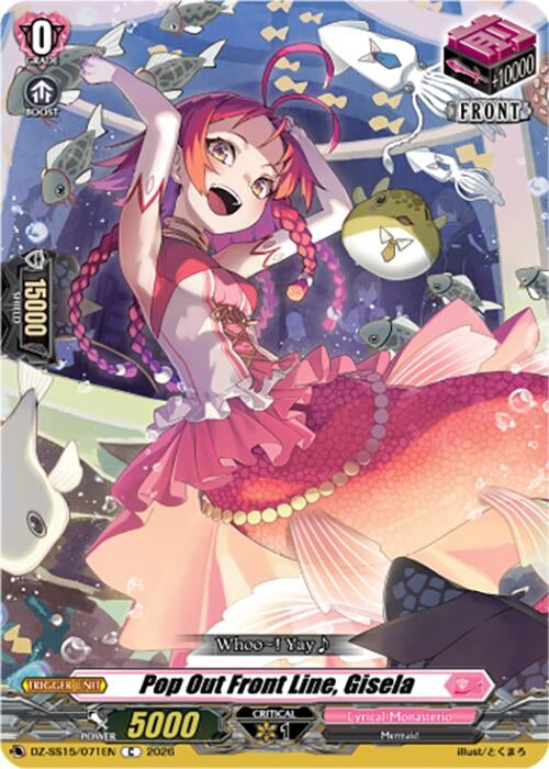Image for Pop Out Front Line, Gisela (DZ-SS15/071EN) (DZ-SS15) - Cardfight Vanguard