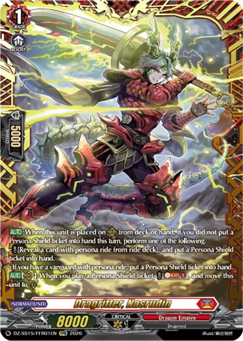 Image for Dragritter, Nasrudin (FFR) (DZ-SS15/FFR01EN) (DZ-SS15) - Cardfight Vanguard