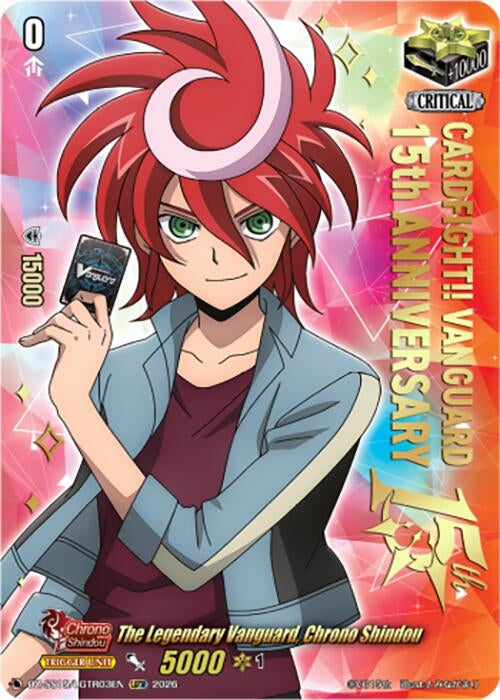 Image for The Legendary Vanguard, Chrono Shindou (DZ-SS15/LGTR03EN) (DZ-SS15) - Cardfight Vanguard