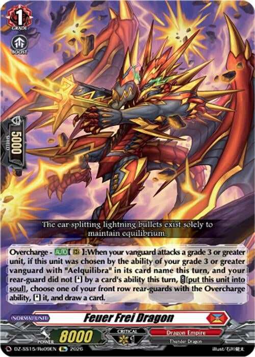 Image for Feuer Frei Dragon (DZ-SS15/Re09EN) (DZ-SS15) - Cardfight Vanguard