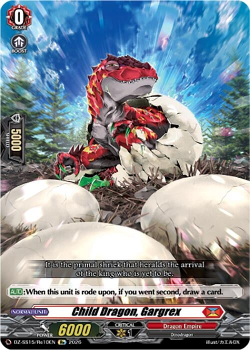 Image for Child Dragon, Gargrex (DZ-SS15/Re10EN) (DZ-SS15) - Cardfight Vanguard