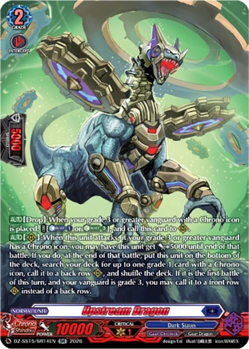 Image for Upstream Dragon (SR) (DZ-SS15/SR14EN) (DZ-SS15) - Cardfight Vanguard