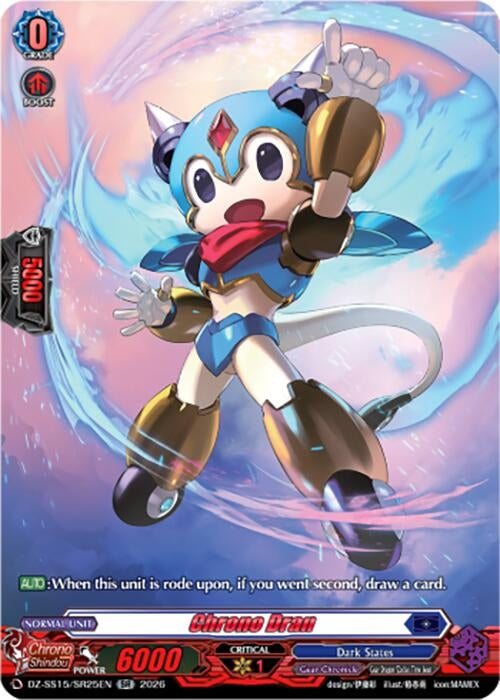 Image for Chrono Dran (SR) (DZ-SS15/SR25EN) (DZ-SS15) - Cardfight Vanguard