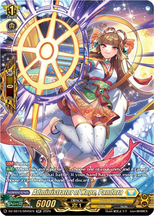 Image for Administrator of Hope, Pandora (SR) (DZ-SS15/SR45EN) (DZ-SS15) - Cardfight Vanguard