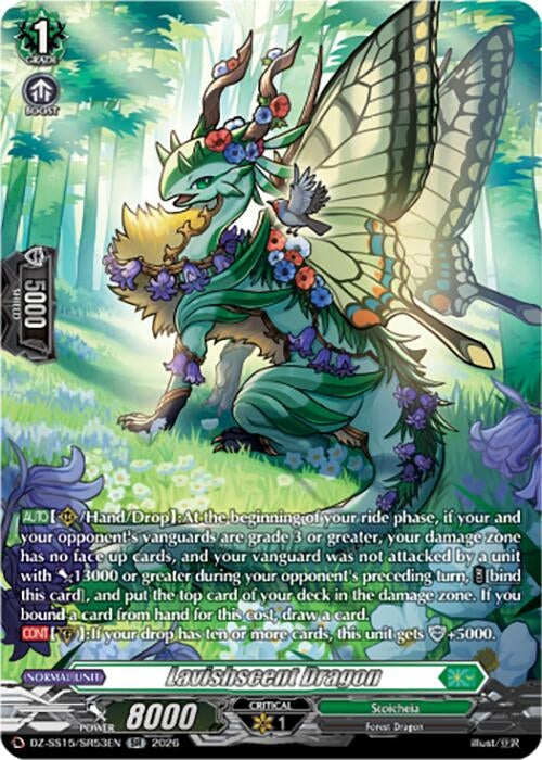 Image for Lavishscent Dragon (SR) (DZ-SS15/SR53EN) (DZ-SS15) - Cardfight Vanguard