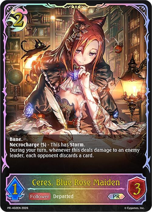 Image for Ceres, Blue Rose Maiden (PR-402EN) (SVPR) - Shadowverse: Evolve