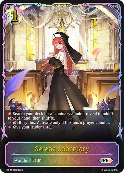 Image for Serene Sanctuary (PR-403EN) (SVPR) - Shadowverse: Evolve