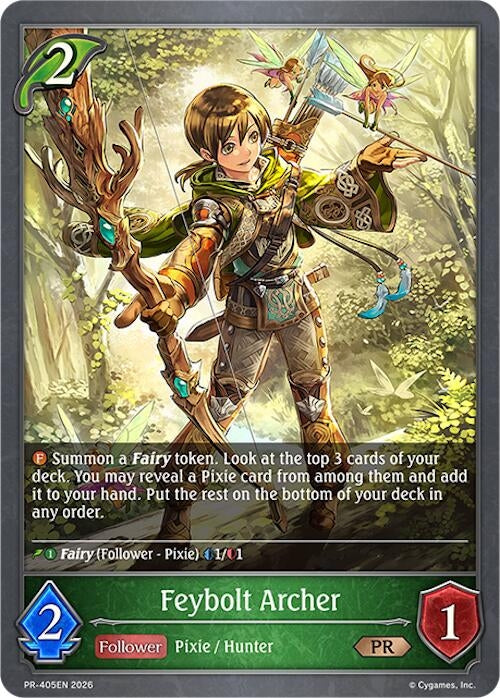 Image for Feybolt Archer - PR-405EN (PR-405EN) (SVPR) - Shadowverse: Evolve