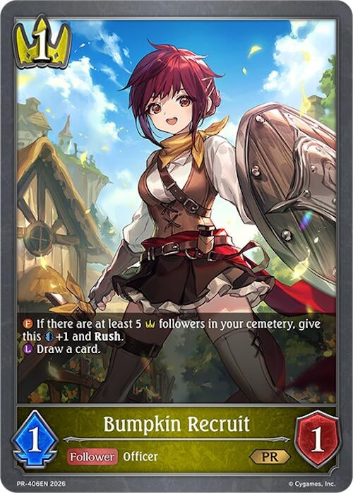 Image for Bumpkin Recruit - PR-406EN (PR-406EN) (SVPR) - Shadowverse: Evolve