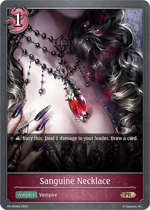 Image for Sanguine Necklace - PR-409EN (PR-409EN) (SVPR) - Shadowverse: Evolve