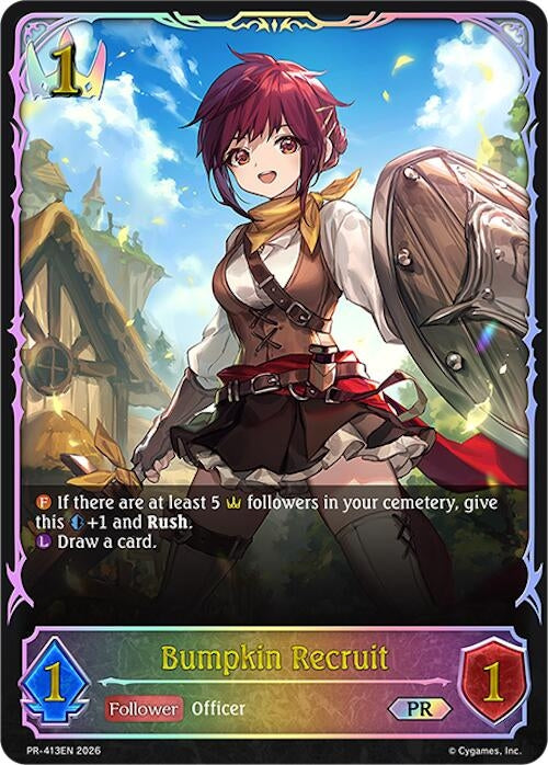 Image for Bumpkin Recruit - PR-413EN (PR-413EN) (SVPR) - Shadowverse: Evolve