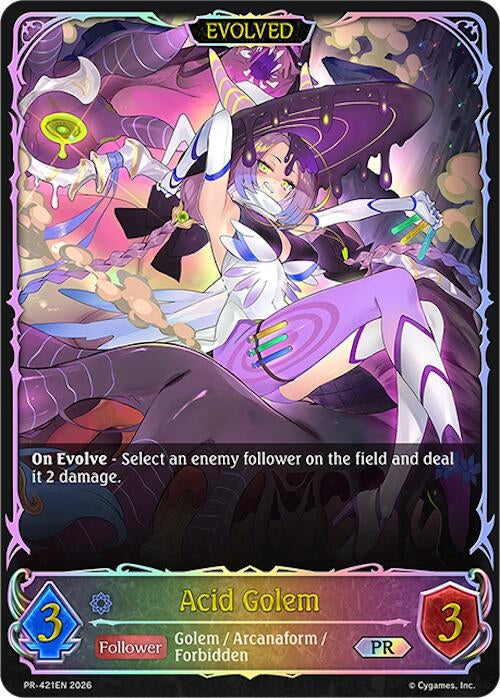 Image for Acid Golem (Evolved) (PR-421EN) (SVPR) - Shadowverse: Evolve