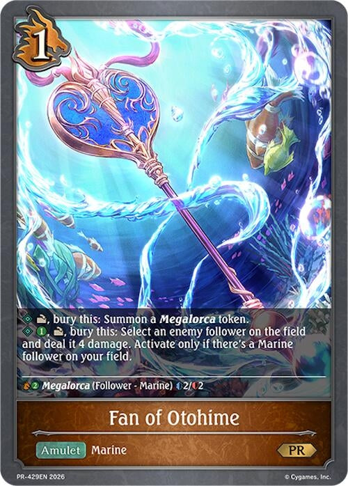 Image for Fan of Otohime - PR-429EN (PR-429EN) (SVPR) - Shadowverse: Evolve