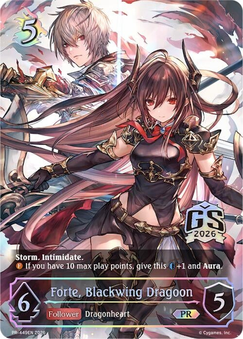 Image for Forte, Blackwing Dragoon (PR-449EN) (SVPR) - Shadowverse: Evolve