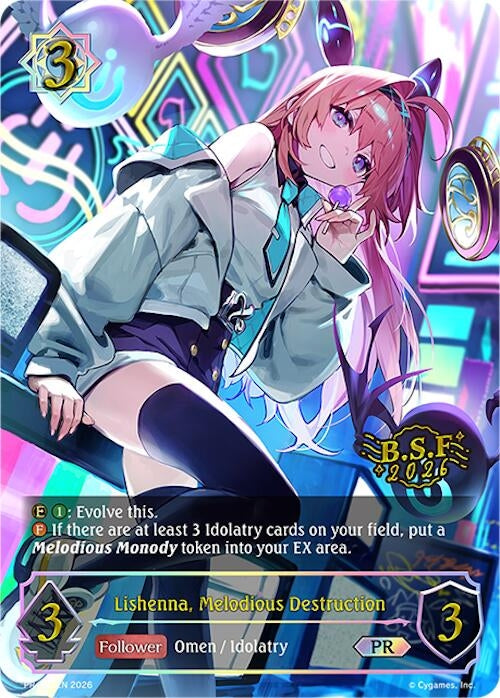 Image for Lishenna, Melodious Destruction (PR-424EN) (SVPR) - Shadowverse: Evolve