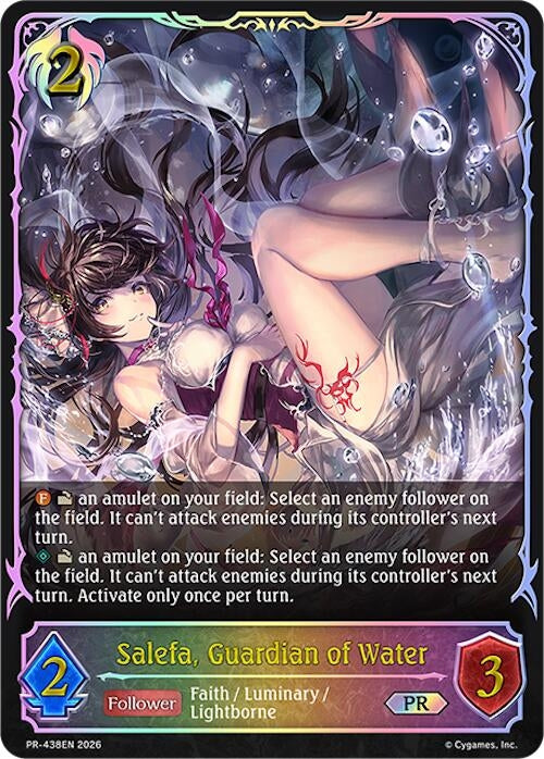 Image for Salefa, Guardian of Water - PR-438EN (PR-438EN) (SVPR) - Shadowverse: Evolve