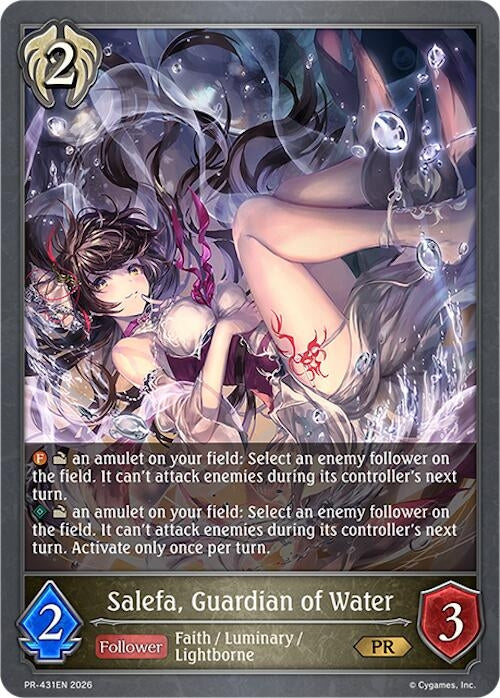 Image for Salefa, Guardian of Water - PR-431EN (PR-431EN) (SVPR) - Shadowverse: Evolve