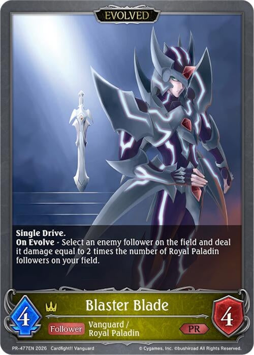 Image for Blaster Blade (Evolved) - PR-477EN (PR-477EN) (SVPR) - Shadowverse: Evolve