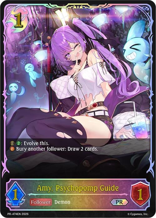 Image for Amy, Psychopomp Guide (PR-474EN) (SVPR) - Shadowverse: Evolve