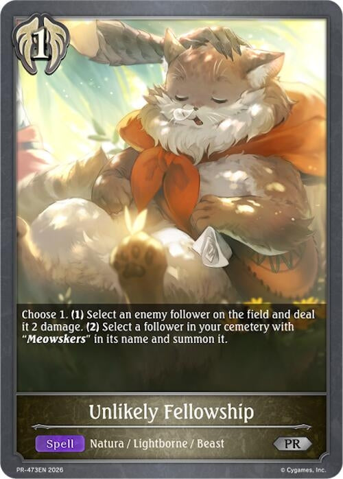 Image for Unlikely Fellowship (PR-473EN) (SVPR) - Shadowverse: Evolve