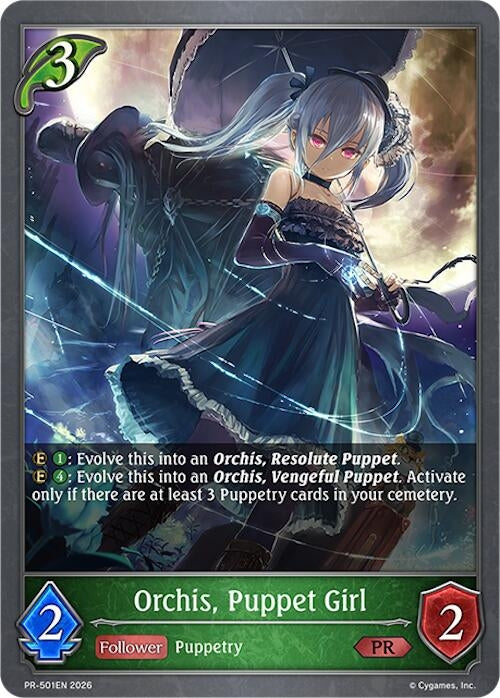 Image for Orchis, Puppet Girl (PR-501EN) (SVPR) - Shadowverse: Evolve