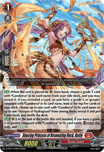 Image for Dancing Princess of Resonating Rock, Outily (D-PR/1119EN) (D-PR) - Cardfight Vanguard
