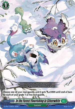 In the Forest Flourishing in Silverwhite (D-PR/1129EN) (D-PR)