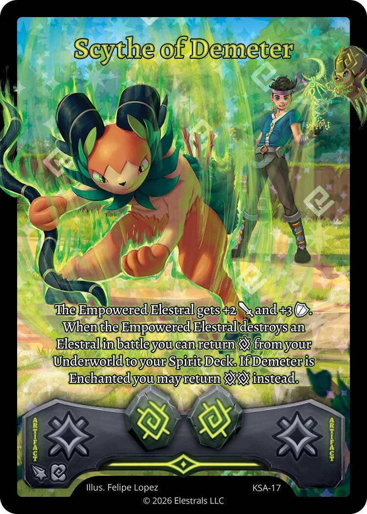Image for Scythe of Demeter (KSA-17) - Elestrals