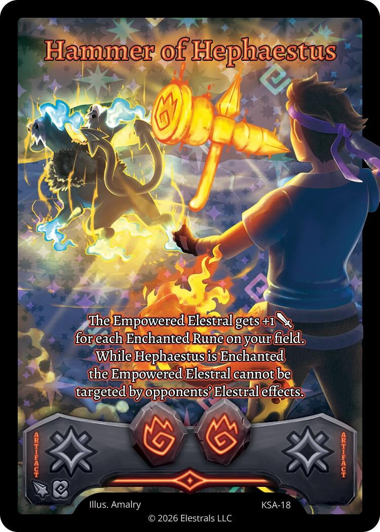 Image for Hammer of Hephaestus (KSA-18) - Elestrals