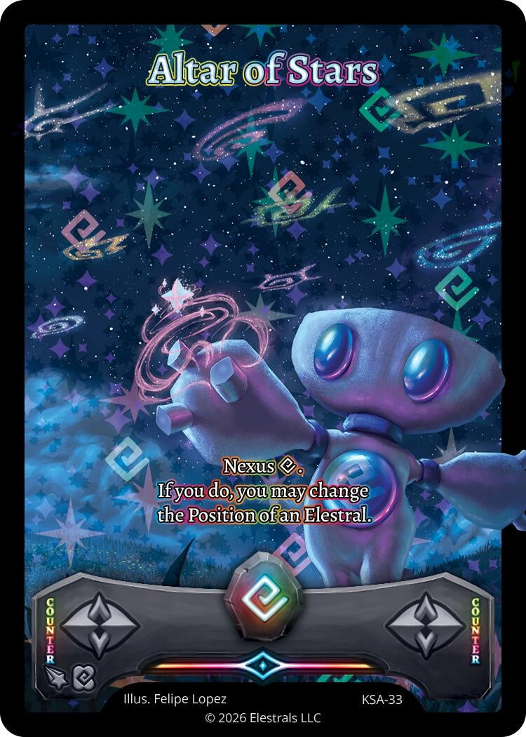 Image for Altar of Stars (KSA-33) - Elestrals