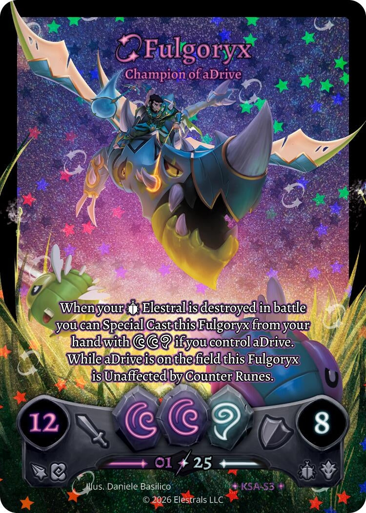 Image for Fulgoryx - Champion of aDrive (Serialized) (KSA-S3) - Elestrals