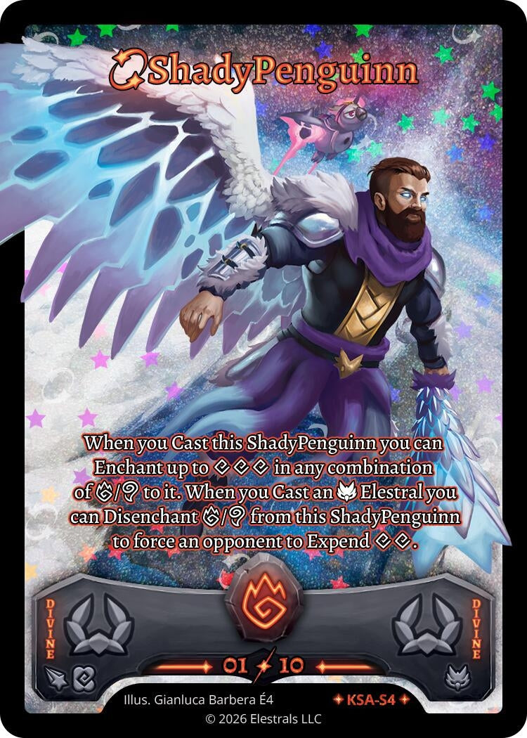 Image for ShadyPenguinn (Serialized) (KSA-S4) - Elestrals