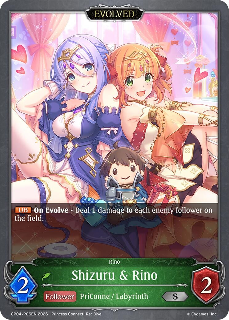 Shizuru & Rino (Evolved) - P06EN (Foil) (CP04)