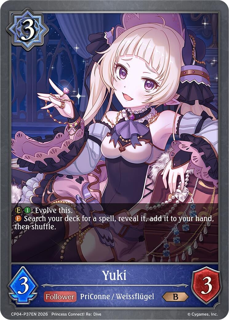 Image for Yuki - P37EN (Foil) (CP04) - Shadowverse: Evolve