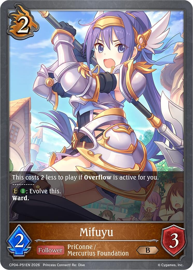 Image for Mifuyu - P51EN (Foil) (CP04-P51EN) (CP04) - Shadowverse: Evolve