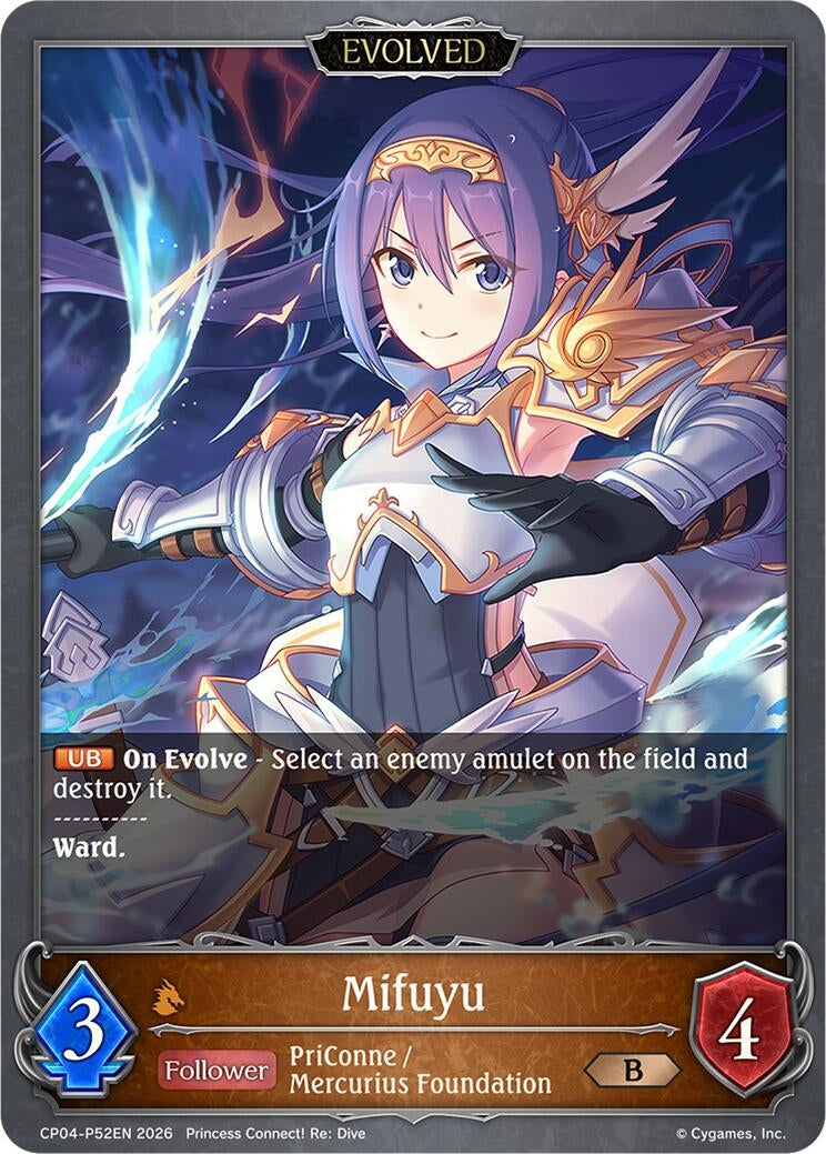 Image for Mifuyu (Evolved) - P52EN (Foil) (CP04-P52EN) (CP04) - Shadowverse: Evolve
