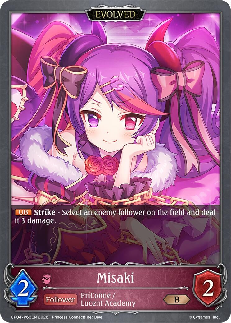 Image for Misaki (Evolved) - P66EN (Foil) (CP04-P66EN) (CP04) - Shadowverse: Evolve