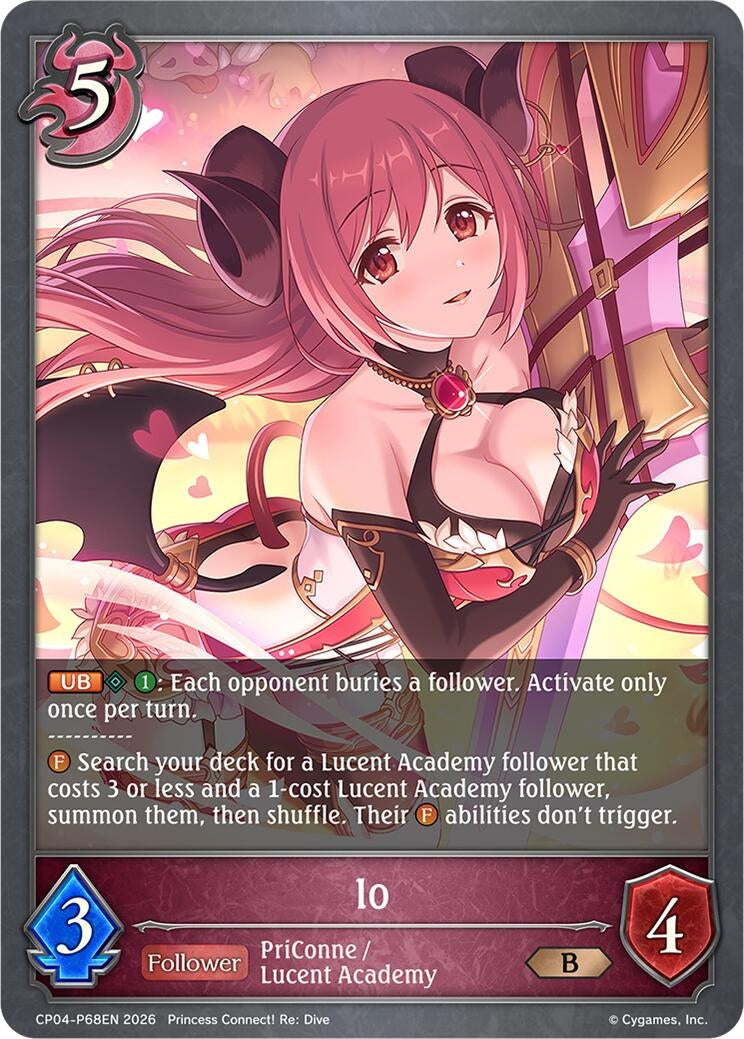 Image for Io - P68EN (Foil) (CP04-P68EN) (CP04) - Shadowverse: Evolve