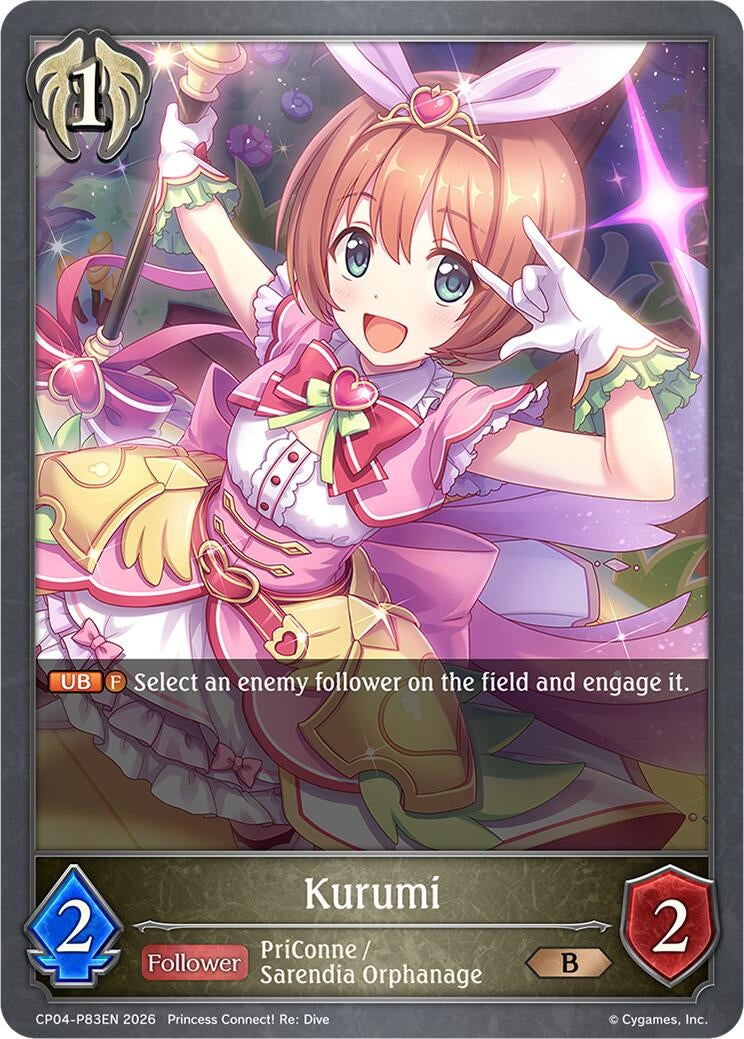 Image for Kurumi - P83EN (Foil) (CP04-P83EN) (CP04) - Shadowverse: Evolve