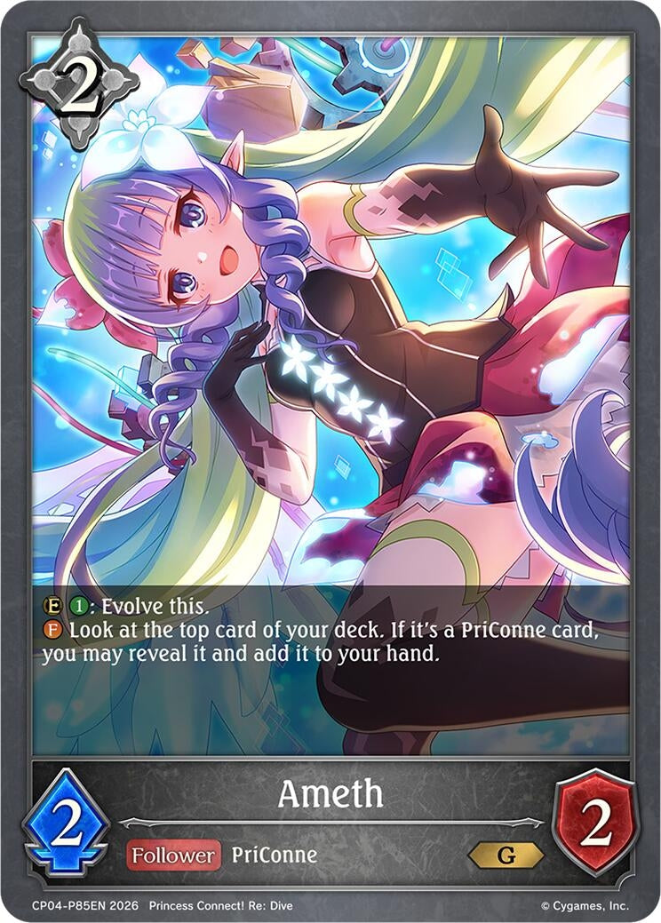 Image for Ameth - P85EN (Foil) (CP04-P85EN) (CP04) - Shadowverse: Evolve