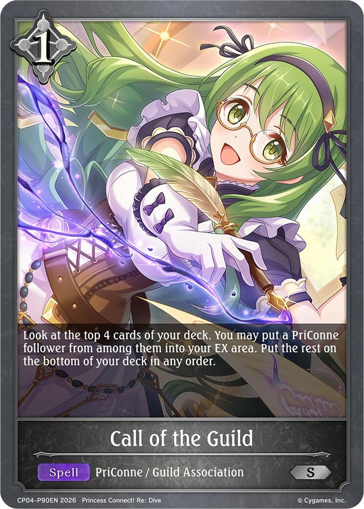 Image for Call of the Guild - P90EN (Foil) (CP04-P90EN) (CP04) - Shadowverse: Evolve